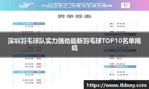 深圳羽毛球队实力强劲最新羽毛球TOP10名单揭晓