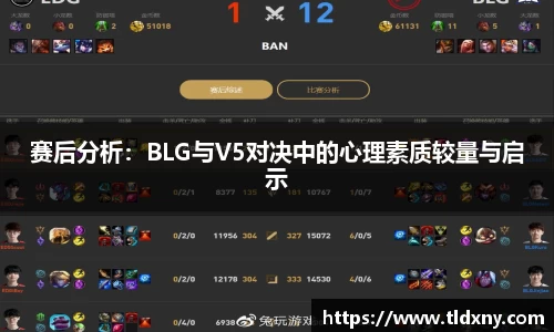 赛后分析：BLG与V5对决中的心理素质较量与启示
